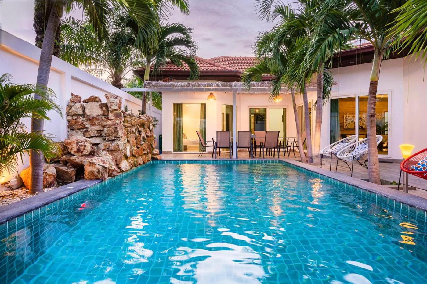 פאטאיה Majestic Residence Pool Villa 4 Bedrooms Private Beach מראה חיצוני תמונה