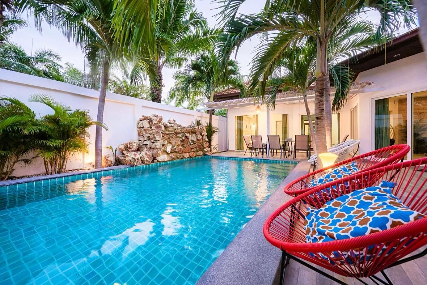 פאטאיה Majestic Residence Pool Villa 4 Bedrooms Private Beach מראה חיצוני תמונה